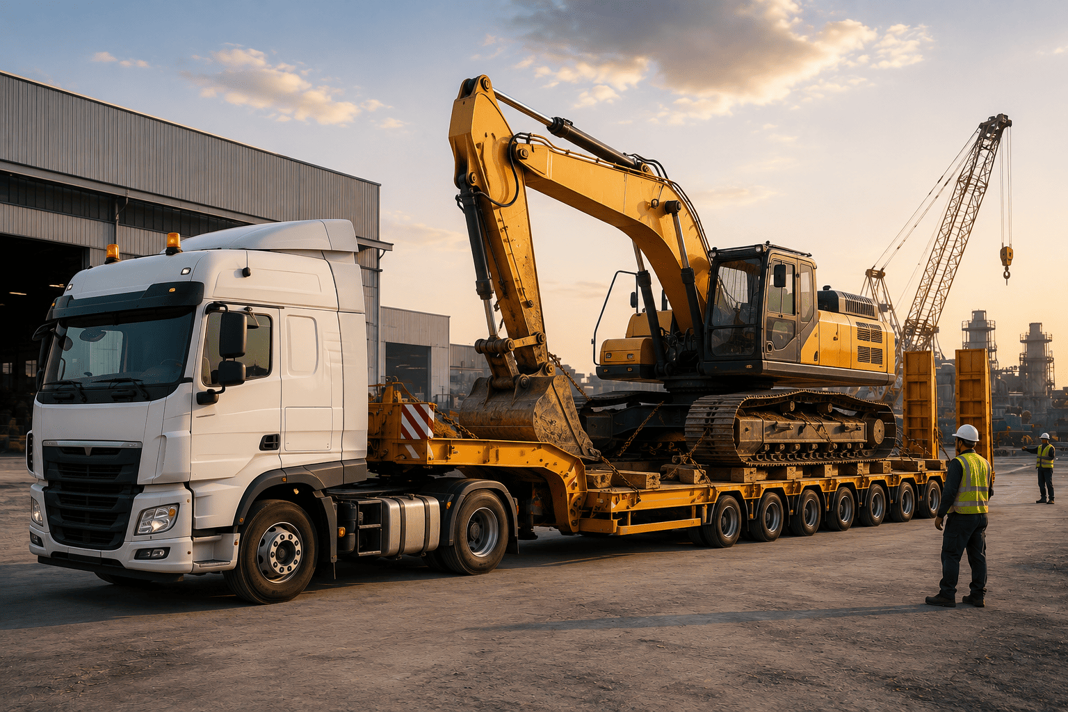 Heavy Equipment & Industrial Goods Transport